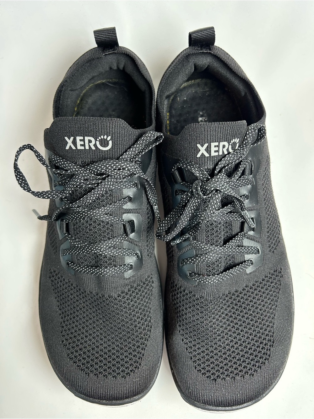 Xero shoes women’s black Nexus knit  barefoot minimalist sneakers size 9